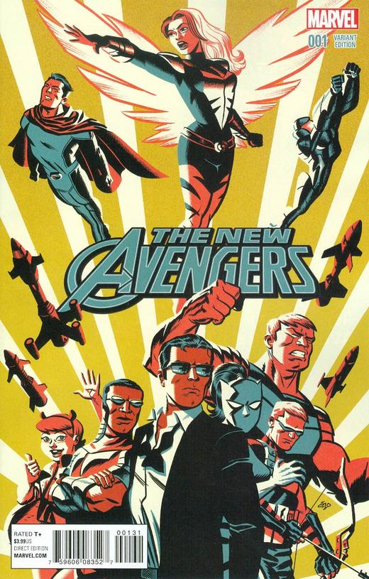 新复仇者 V4 主刊 New Avengers V4（2015）变体 商品图6