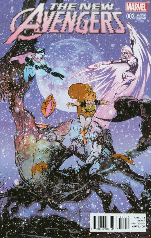 新复仇者 V4 主刊 New Avengers V4（2015）变体 商品图4