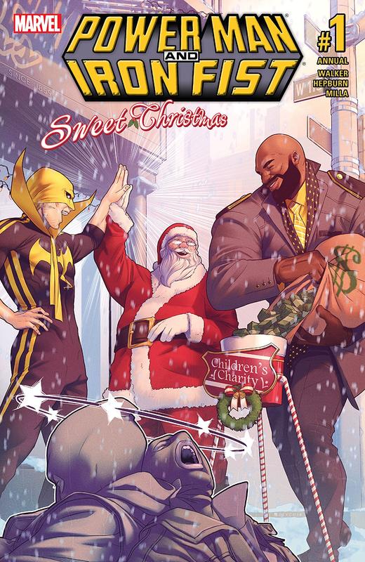 铁拳卢克凯奇 Power Man and Iron Fist Sweet Christmas Annual 商品图0