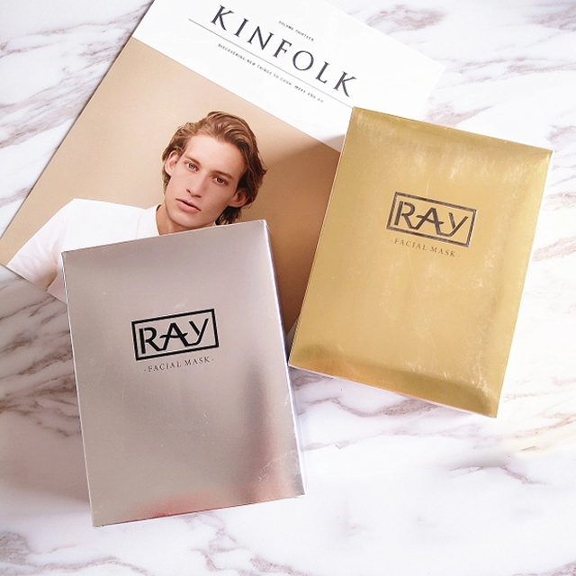 泰国RAY蚕丝面膜亮白补水保湿淡斑RAY保湿蚕丝面膜