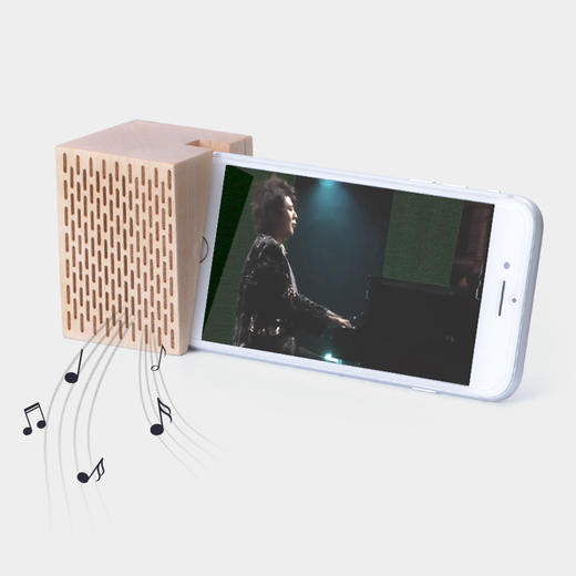 「本来设计」创意手机座+扩音器 商品图0