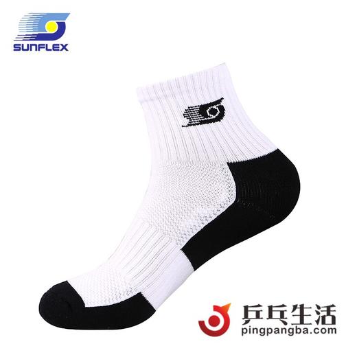 SUNFLEX阳光 男式专业乒乓球运动袜子24-26均码(5双包邮) 商品图2