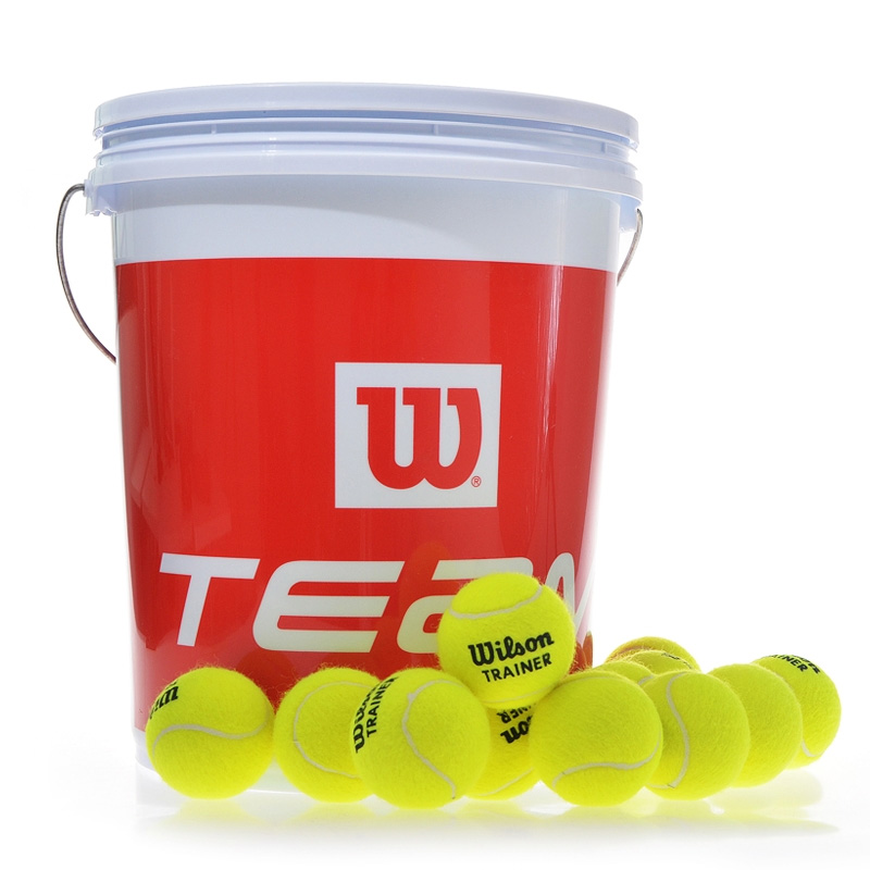 威尔胜 Wilson Trainer  无压训练网球 72粒/桶 15粒包邮 T1312