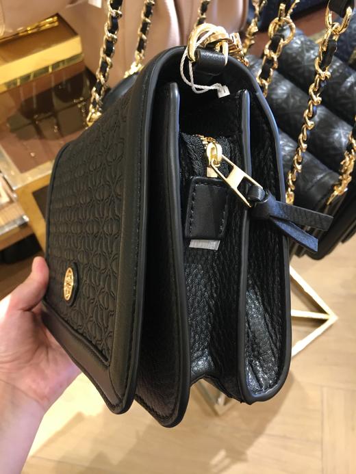 特价！Tory burch 全皮压纹翻盖斜挎包 商品图2