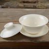 素瓷 高白盖碗 3.5茶备 润釉 德化白瓷 评茶盖碗 LOGO定制 商品缩略图4