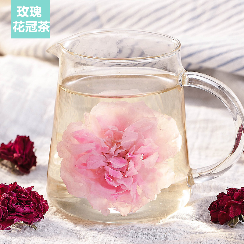 平阴玫瑰花冠茶 大朵新花茶    『拥抱时光，享受花香』