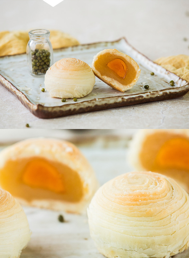 全国包邮酥皮蛋黄月饼九个装三种口味中秋送礼佳品lxh