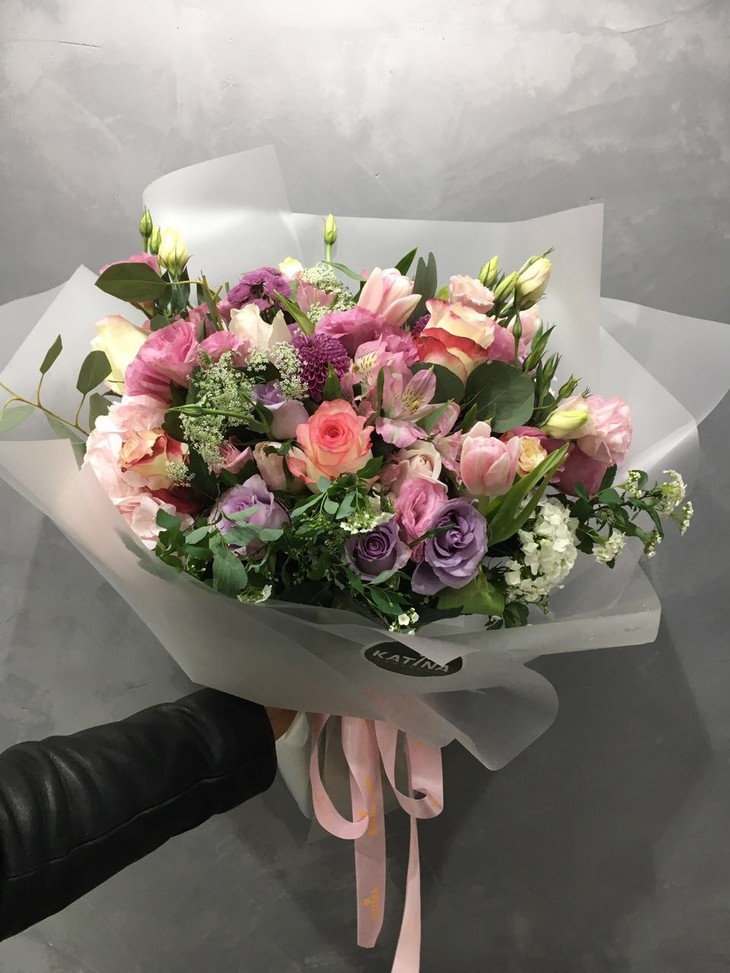 韩式包装大花束按色系个性定制请私信客服