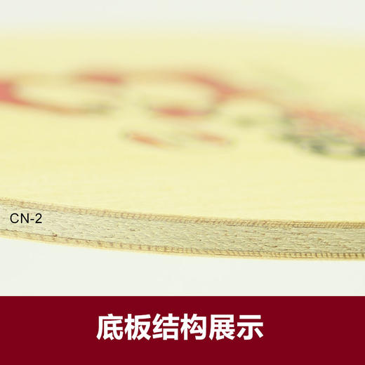 YINHE银河 CN-1 CN-2 纯木/碳素少儿初学 乒乓球板 国球汇 商品图1