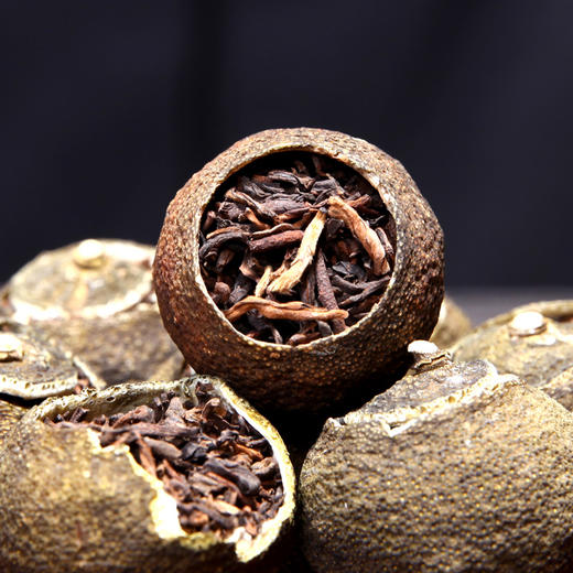 柑普茶-黑铁罐装小青柑250克-正宗新会小青柑普洱熟茶柑普茶 商品图4