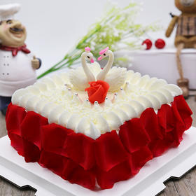 一心一意-动物稀奶油生日蛋糕