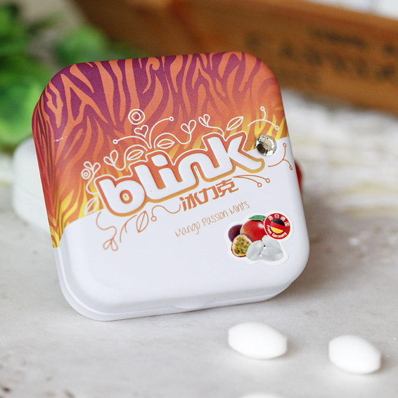 【超市4】冰力克果粉含片糖(百香芒果味)15g