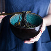 摩登主妇创意陶瓷米饭碗汤碗瓷碗家用面碗汤碗复古沙拉碗水果碗1 商品缩略图1