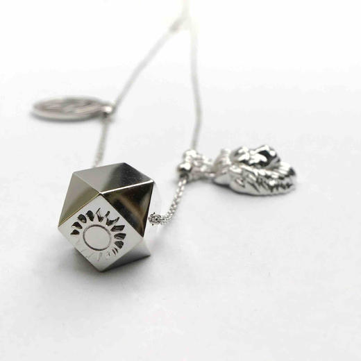 爱莎许愿工艺 神兽系列 狮子王星币项链 商品图1