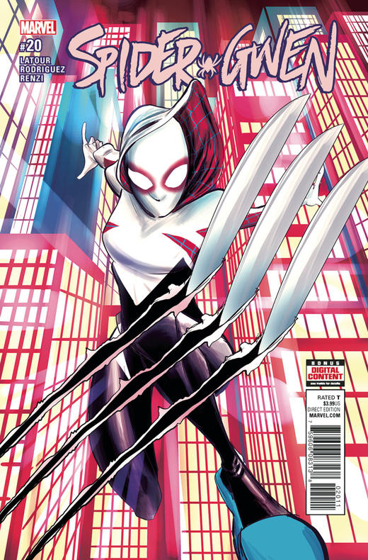 蜘蛛格温 主刊 Spider Gwen V2（2015）普封 商品图9