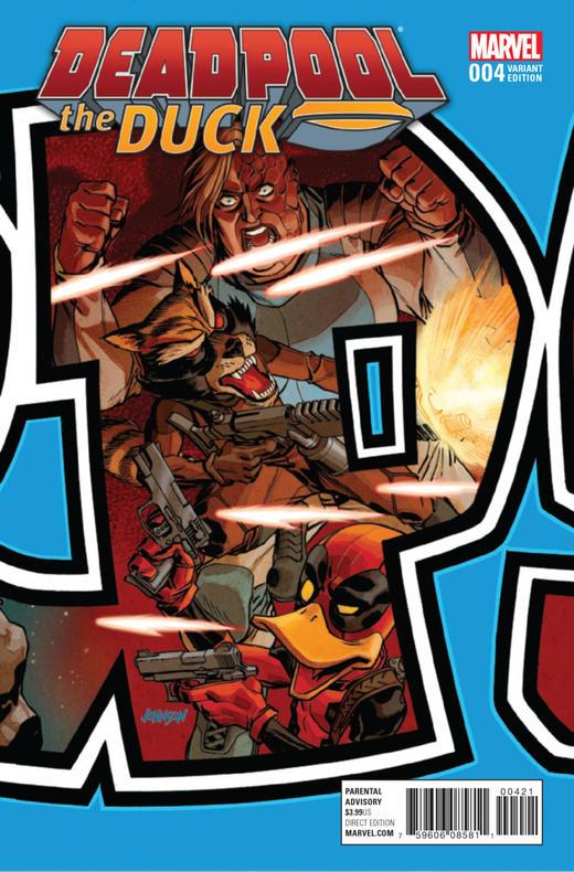 变体 死侍怪鸭 deadpool the duck