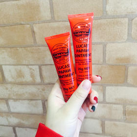 现货▲澳洲 Lucas Papaw 木瓜膏25g止痒润唇滋润万用