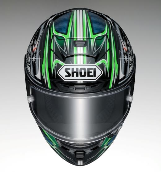 日本进口shoeix14柳川明防雾全盔跑盔头盔