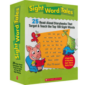 #小彼恩童书 点读版 Sight Word Tales 学乐高频词绘本原版英语进口书 词汇积累 3-7岁 平装