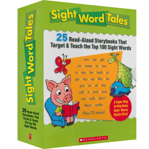 Sight Word Tales 学乐高频词绘本原版英语进口书 词汇积累 3-7岁 平装【点读版】 商品图0