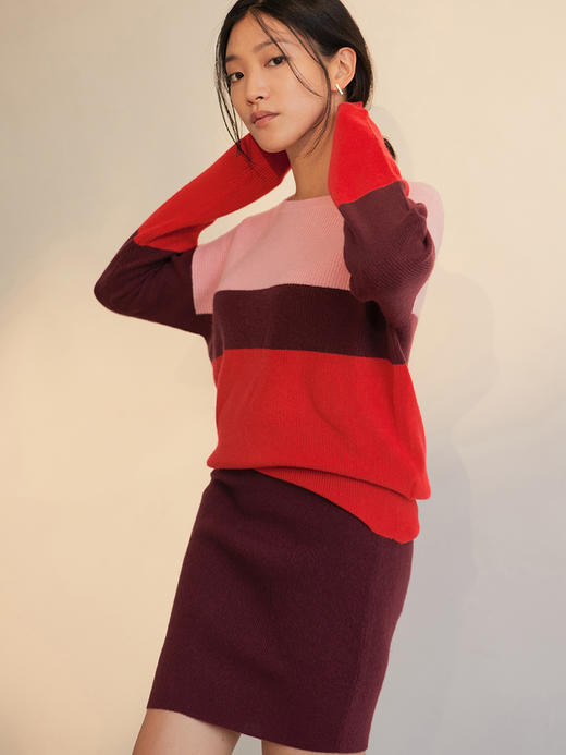 米拉诺系列  羊绒一步裙 商品图10