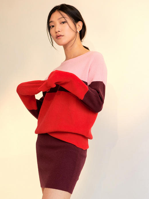 米拉诺系列  羊绒一步裙 商品图6