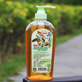 台湾天然无患子草本沐浴乳700ml   清凉薄荷补水控油