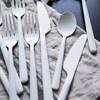 摩登主妇不锈钢白色刀叉勺系列西餐餐具牛排刀叉套装家用刀叉勺1 商品缩略图1