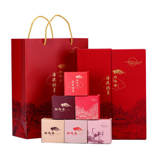 松鹤楼月饼礼盒之沧浪听月心灵对话雅集情趣