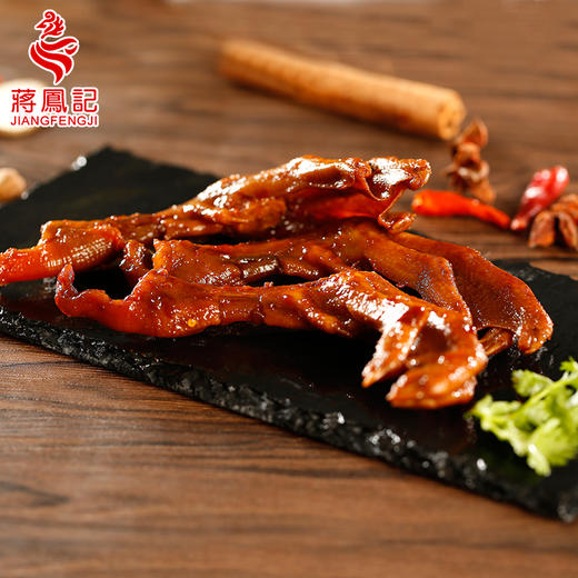 【常州馆】蒋凤记 卤味鸭爪鸭掌 鸭肉类熟食特产零食肉干肉脯开袋即食休闲真空装 150g 商品图2