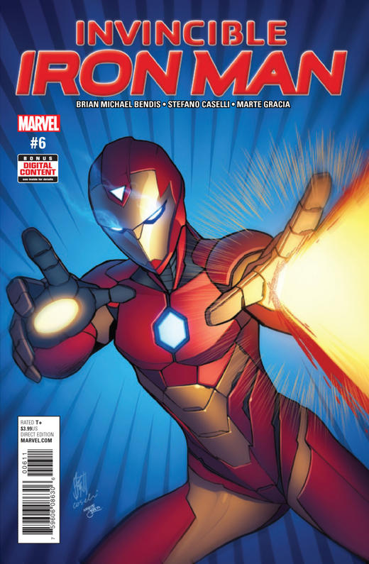 钢铁侠 主刊 Invincible Iron Man v3（2016） 普封 商品图5