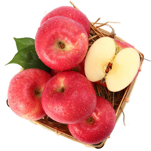 美域高16枚80果陕西洛川苹果礼盒装净重约67斤左右可带皮吃的苹果