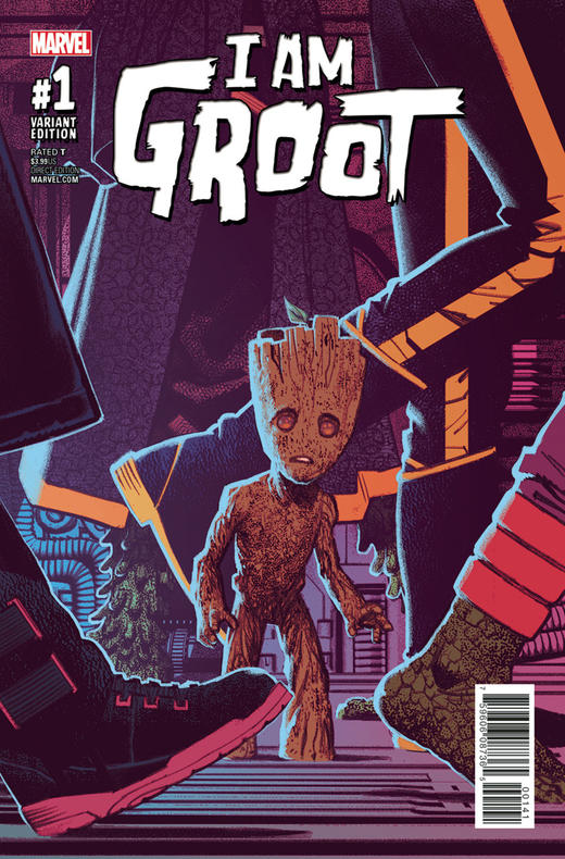 我是格鲁特 主刊 I Am Groot（2017）变体 商品图3