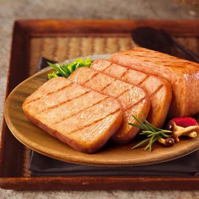 【中粮小白猪/小黑猪·午餐肉】港澳专供中粮天坛牌火腿猪肉罐头媲美SPAM世棒的午餐肉 商品图1