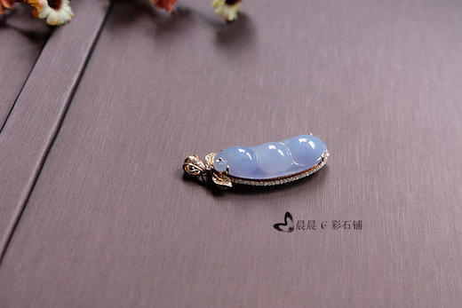 冰种满色浓紫福豆 商品图3