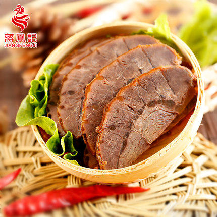 【常州馆】蒋凤记 五香牛肉200g*2袋 酱牛肉熟食卤味特产休闲零食下酒菜常州特产真空装 商品图3