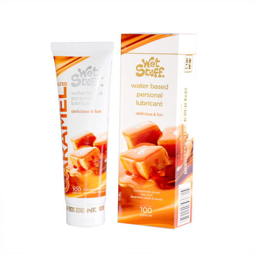 【新手推荐】澳洲WetStuff 可食用焦糖果味人体阴道润滑剂夫妻房事润滑油液成人性用品 商品图1