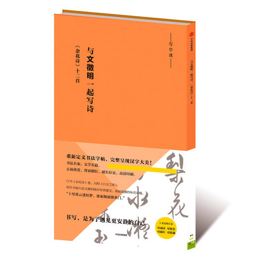 写字课系列  与文徵明一起写诗：《杂花诗》十二首（书法字帖毛笔长卷描红） 商品图0
