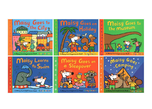 maisy小鼠波波原版英文绘本六册