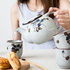 摩登主妇日式简约茶壶陶瓷茶器茶壶茶杯功夫茶具大容量水壶泡茶器 商品缩略图1