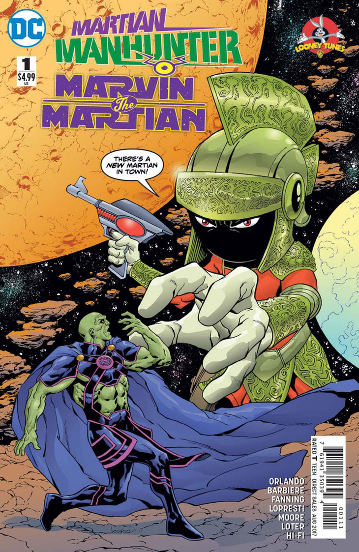 火星猎人 martian manhunter marvin the martian special