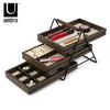 umbra木质首饰盒家用欧式珠宝展示架创意饰品收纳北欧复古首饰架 商品缩略图0