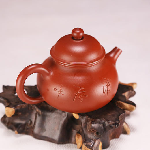 莲心壶宋天庆大师手工紫砂壶