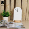 Umbra有时台钟欧式客厅卧室简约时钟创意钟表摆件个性实木座钟 商品缩略图5