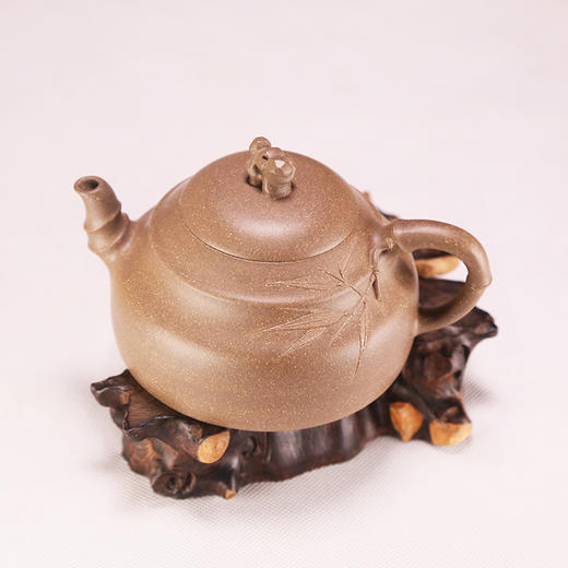 【太湖石竹壶】邵立平手工紫砂壶