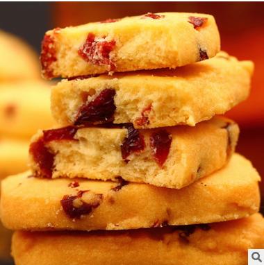 【饼干】*佰味葫芦蔓越莓曲奇200g巧克力小零食品抹茶手工烘焙饼干 商品图4