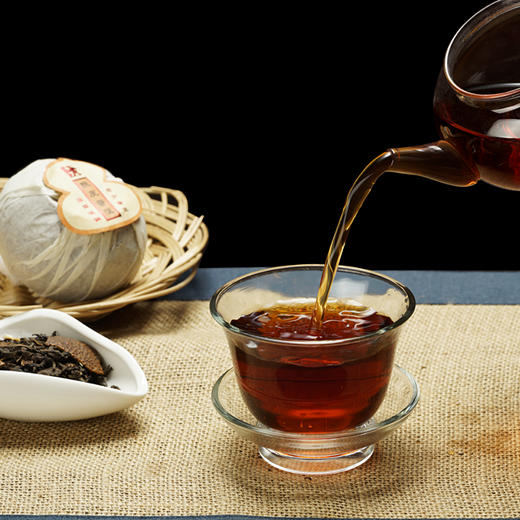 澜沧古茶  限量大红柑陈皮普洱礼盒  三年珍藏 奢华匠心 一见倾心 值得拥有 商品图4