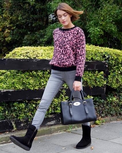 雪地靴该着手啦！UGG Abree Short女款真皮羊毛雪地靴 商品图10