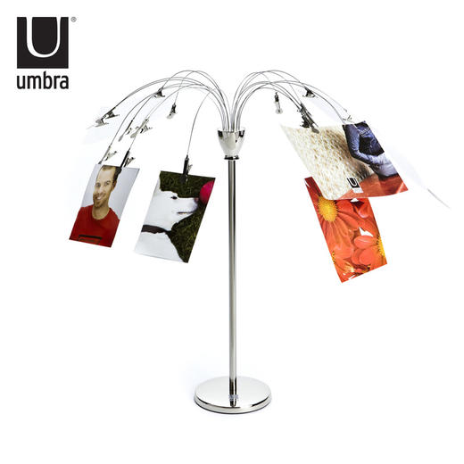 umbra创意欧式相片树摆台照片架喷泉相架 时尚瀑布台式相片架 商品图0
