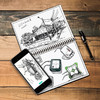 Elfinbook2.0可重复书写笔记本与手机App结合电子智能创意笔记本礼物 商品缩略图1